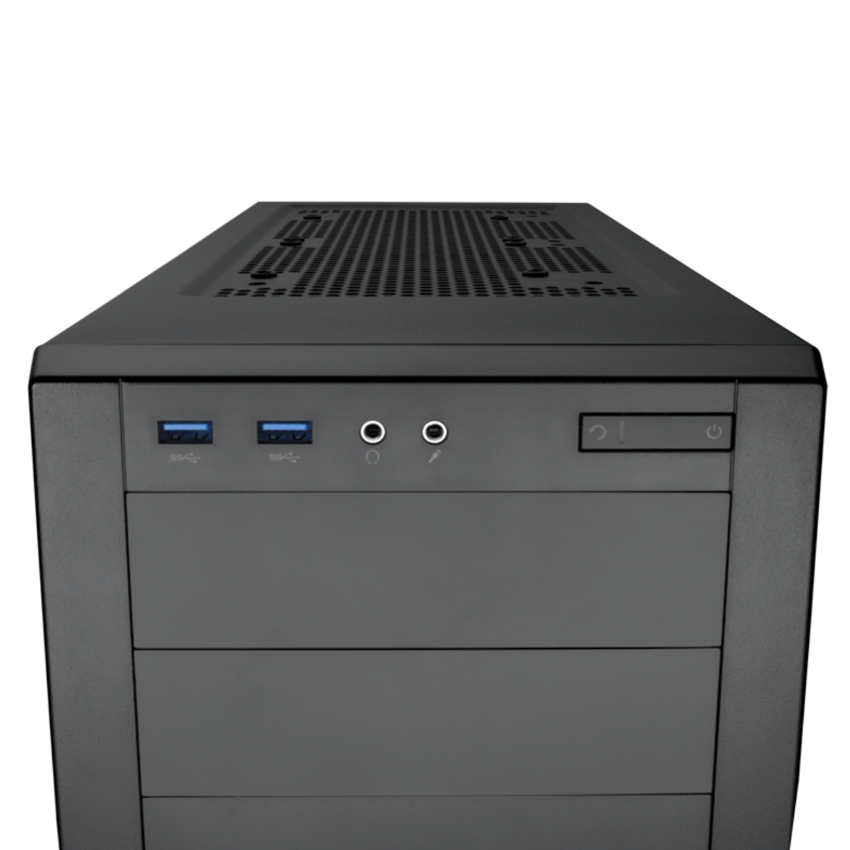 KEYNUX Sonata 790-D5 Ordinateur Station de travail puissante avec Linux très puissant - Boîtier très performant et silencieux